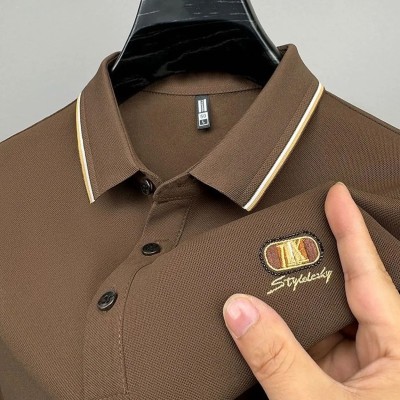 Premium polo Shirt - Coffee