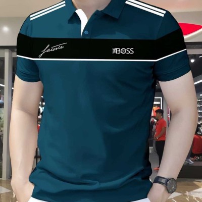 Contrasted Cotton Polo Shirt