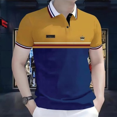 Contrasted Cotton Polo Shirt