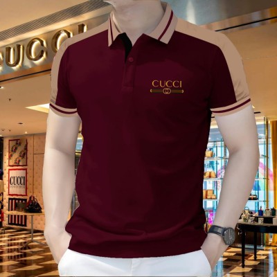 Contrasted Cotton Polo Shirt