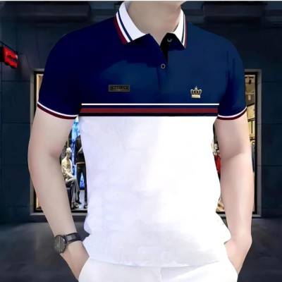 Contrasted Cotton Polo Shirt