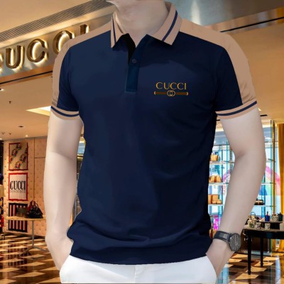 Contrasted Cotton Polo Shirt