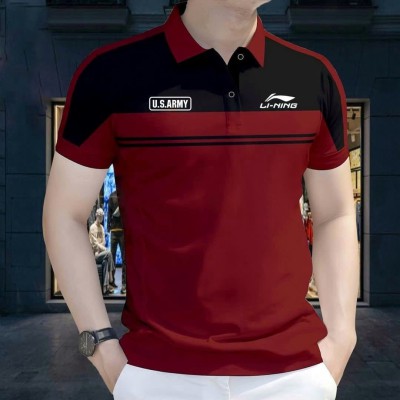 Contrasted Cotton Polo Shirt